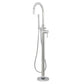 Kingston Brass Concord Freestanding Tub Faucet with Hand Shower (KS8151DL) Polished Chrome