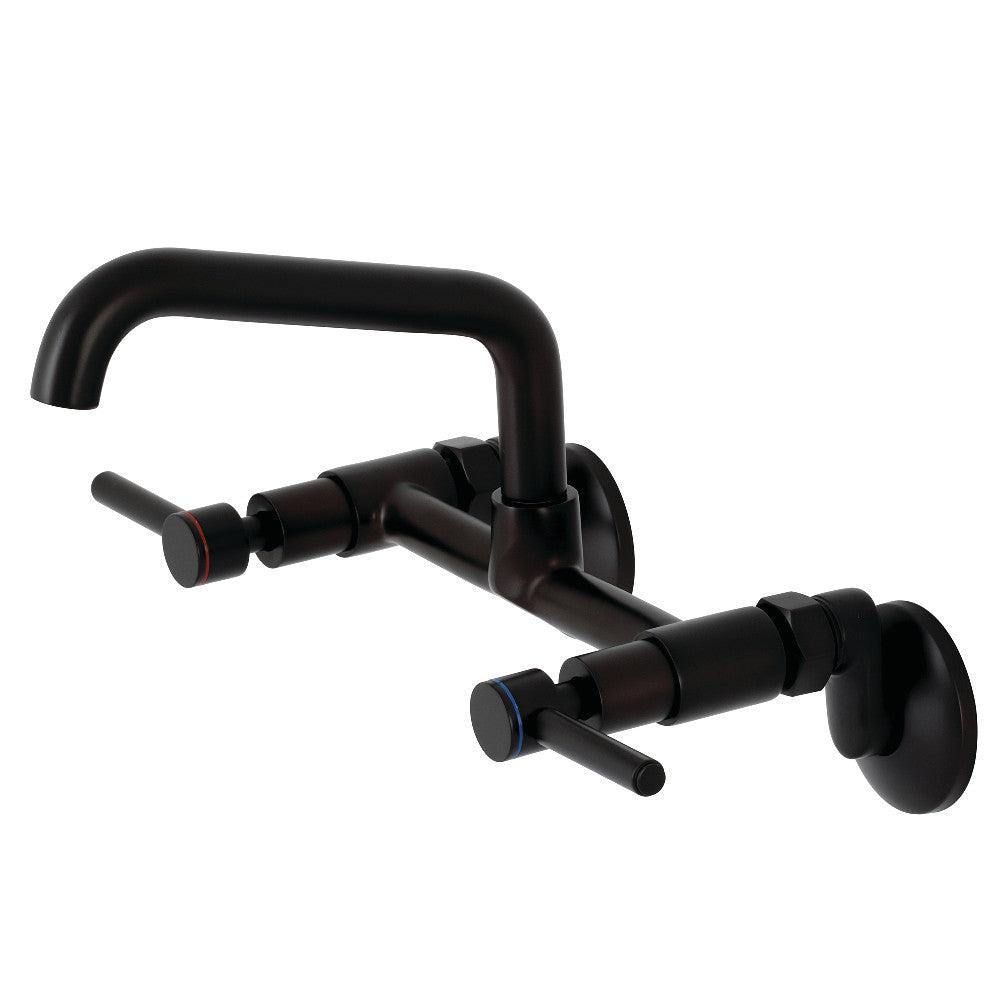 Kingston Brass Concord Two-Handle Wall-Mount Kitchen Faucet (KS823ORB) Oil Rubbed Bronze