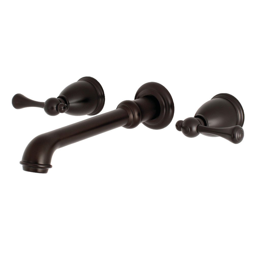 Kingston Brass English Country 2-Handle Wall Mount Roman Tub Faucet (KS7021BL) Oil Rubbed Bronze