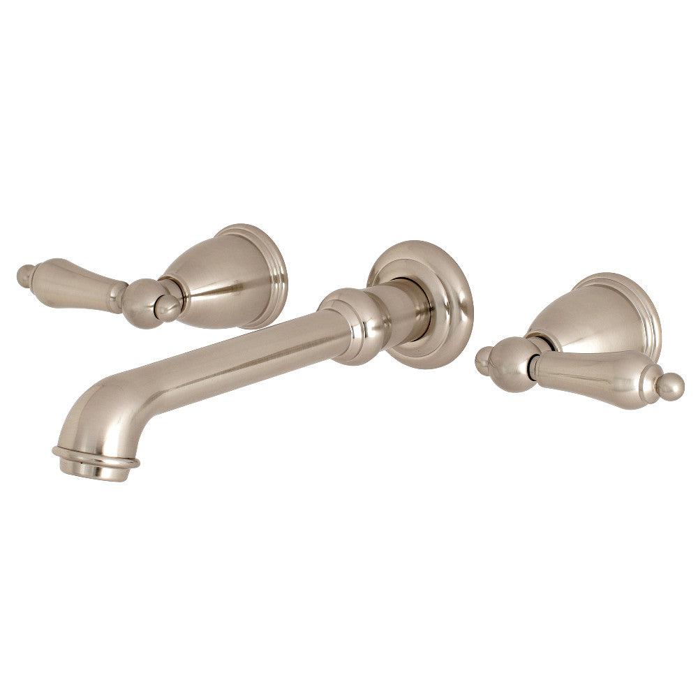 Kingston Brass English Country Wall Mount Roman Tub Faucet (KS7028AL) Brushed Nickel