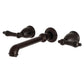 Kingston Brass English Country Wall Mount Roman Tub Faucet (KS7025AL) Oil Rubbed Bronze