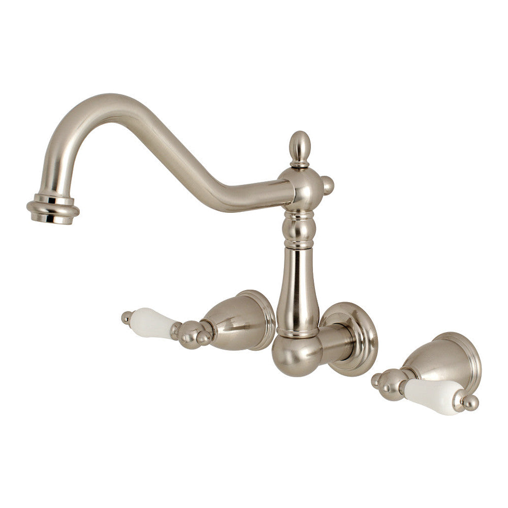 Kingston Brass Heritage Wall Mount Roman Tub Faucet (KS1028PL) 