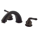 Kingston Brass Magellan Roman Tub Faucet Oil Rubbed Bronze