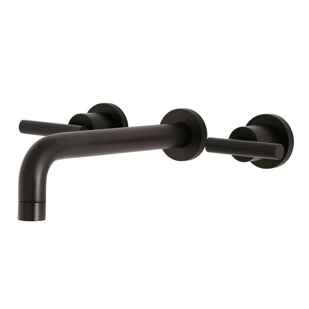 Kingston Brass Manhattan Two-Handle Wall Mount Tub Faucet Oil Rubbed Bronze