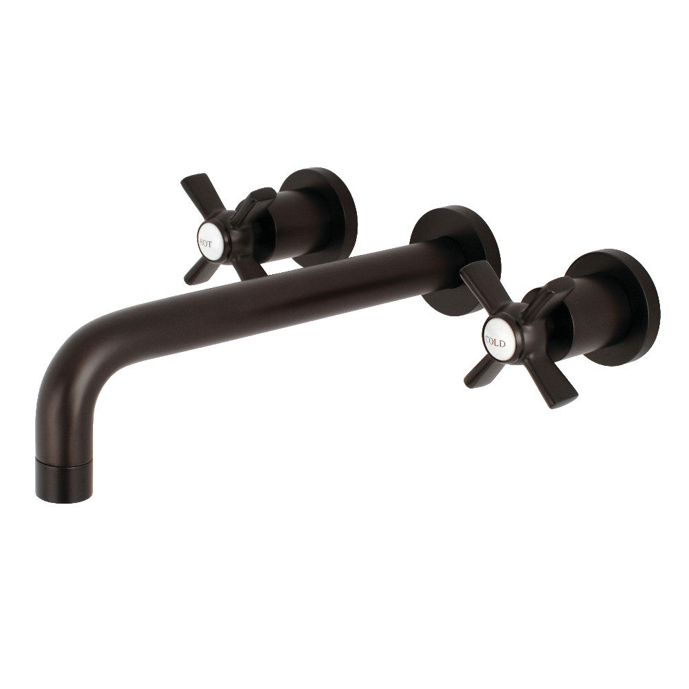 Kingston Brass Millennium Two-Handle Wall Mount Tub Faucet Oil Rubbed Bronze