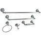 Kingston Brass Naples 5-Piece Bathroom Accessory Set Polished Chrome