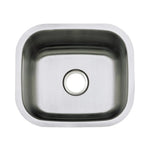 Kingston Brass Undermount Single Bowl Kitchen Sink, Brushed Brushed