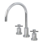 Kingston Brass Widespread Kitchen Faucet in Polished Chrome (KS8721DXLS)