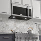 ZLINE 30 in. 1.5 cu. ft. Over-The-Range Convection Microwave Oven in Satin Stainless Steel with Traditional Handle and Sensor Cooking, Open Box-Great Condition