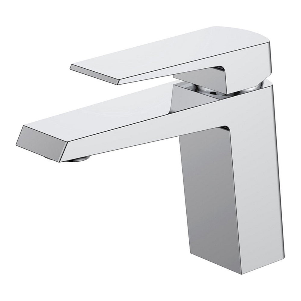 KubeBath Aqua Chiaro Single Lever Bathroom Vanity Faucet in Chrome 