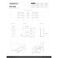 KubeBath Eiffel 60 in. Double Sink Vanity with Quartz Counter Top and White Lacquer Cabinets 