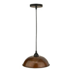 Premier Copper Hammered Copper Dome Pendant Light