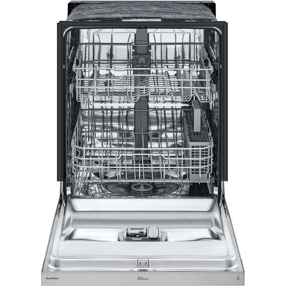 LG 24-Inch Front Control Dishwasher with QuadWash (LDFN3432T)