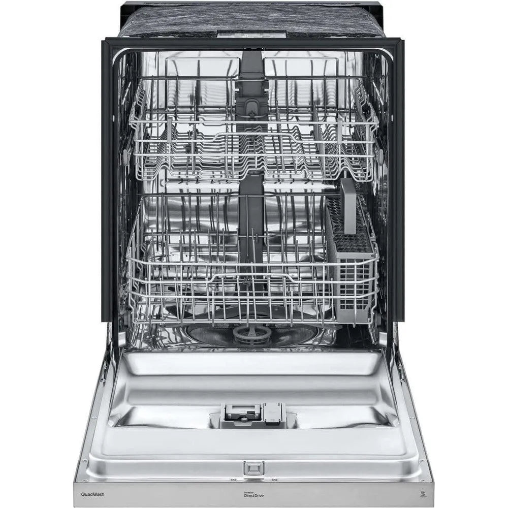 LG 24-Inch Front Control Dishwasher with QuadWash (LDFN3432T)