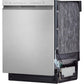 LG 24-Inch Front Control Dishwasher with QuadWash in Stainless Steel (LDFN4542S)