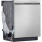 LG 24-Inch Front Control Dishwasher with QuadWash in Stainless Steel (LDFN4542S)