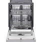 LG 24-Inch Front Control Dishwasher with QuadWash in Stainless Steel (LDFN4542S)