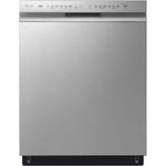 LG 24-Inch Front Control Dishwasher with QuadWash in Stainless Steel (LDFN4542S)