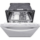 LG 24-Inch Top Control Wi-Fi Enabled Dishwasher with TrueSteam and 3rd Rack (LDTS5552S)