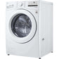 LG 27 In. 4.5-Cu. Ft. Front Load Washer in White (WM3400CW)