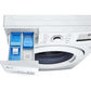 LG 27 In. 4.5-Cu. Ft. Front Load Washer in White (WM3400CW)
