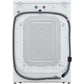 LG 27 In. 4.5-Cu. Ft. Front Load Washer with Steam Technology in White (WM4000HWA)
