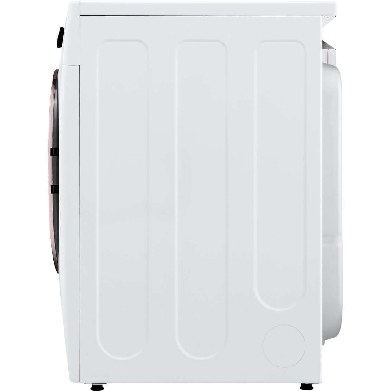 LG 27 In. 7.4-Cu. Ft. Front Load Electric Dryer with TurboSteam and Built-In Intelligence in White (DLEX4000W)
