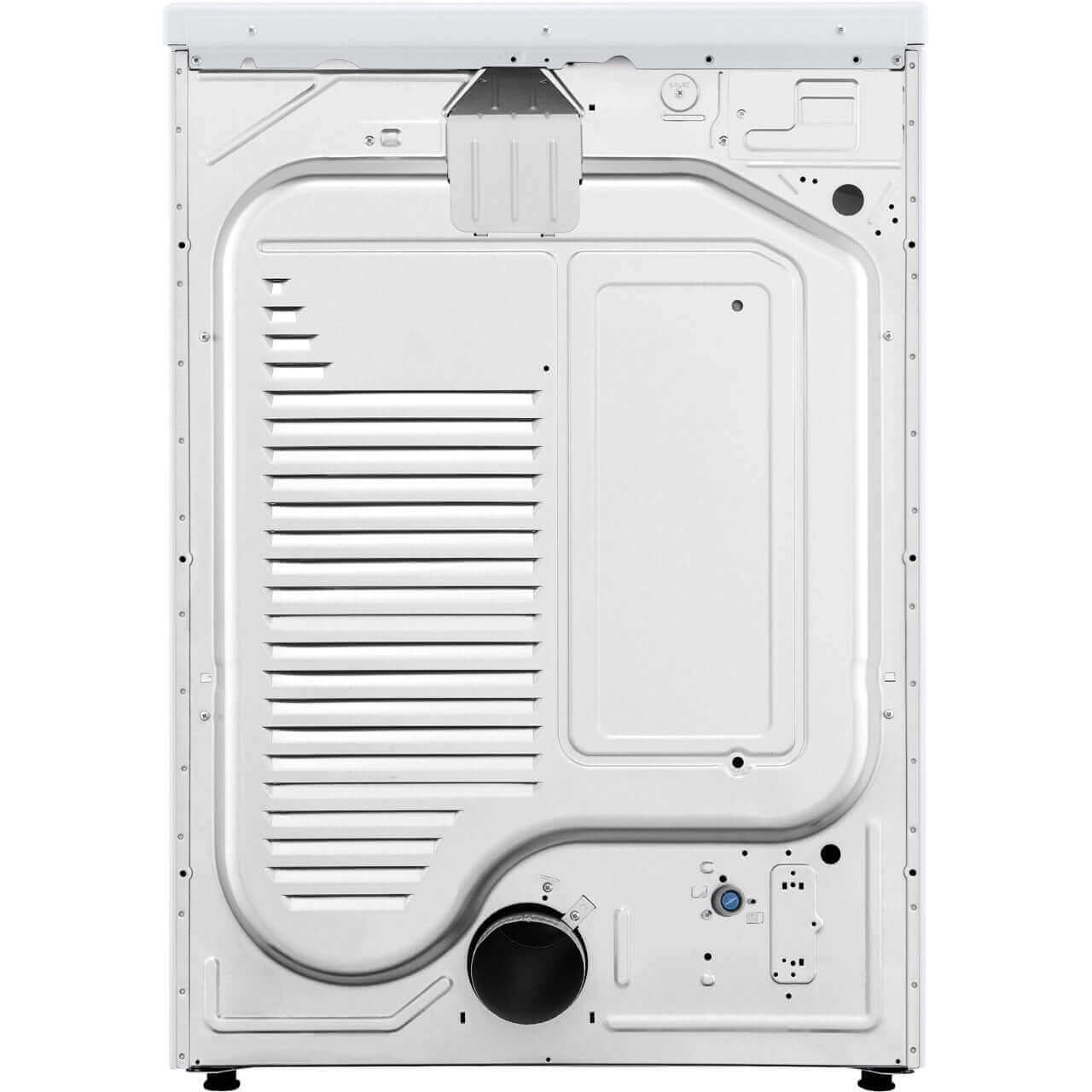 LG 27 In. 7.4-Cu. Ft. Front Load Electric Dryer with TurboSteam and Built-In Intelligence in White (DLEX4000W)