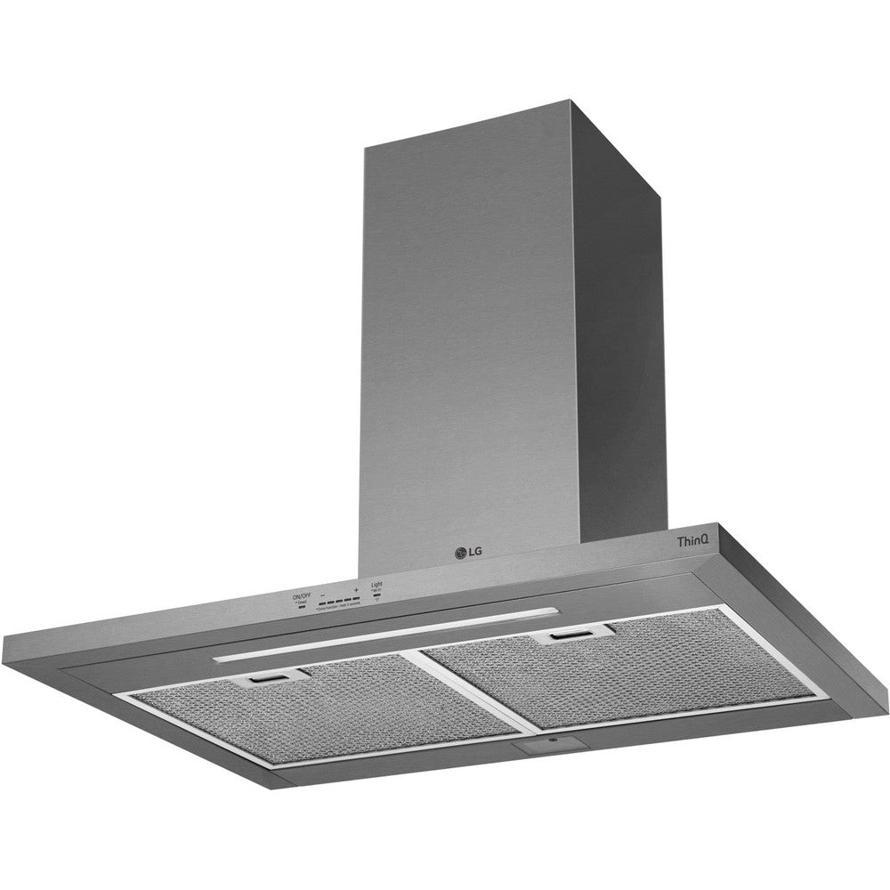 LG 30-In. Wall Mount Chimney Hood in Stainless Steel (HCED3015S)