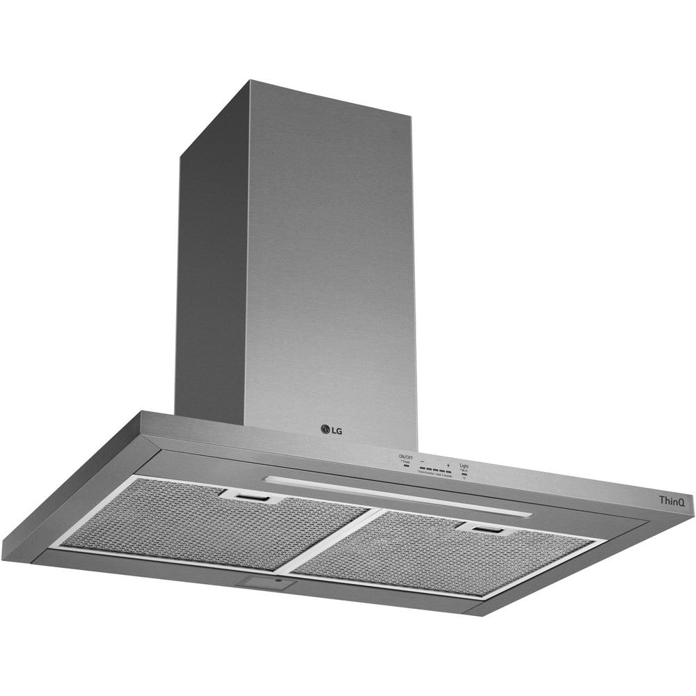 LG 30-In. Wall Mount Chimney Hood in Stainless Steel (HCED3015S)