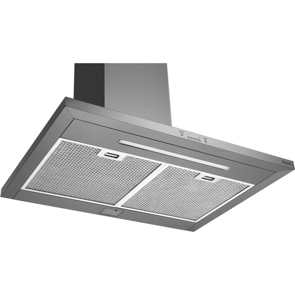 LG 30-In. Wall Mount Chimney Hood in Stainless Steel (HCED3015S)