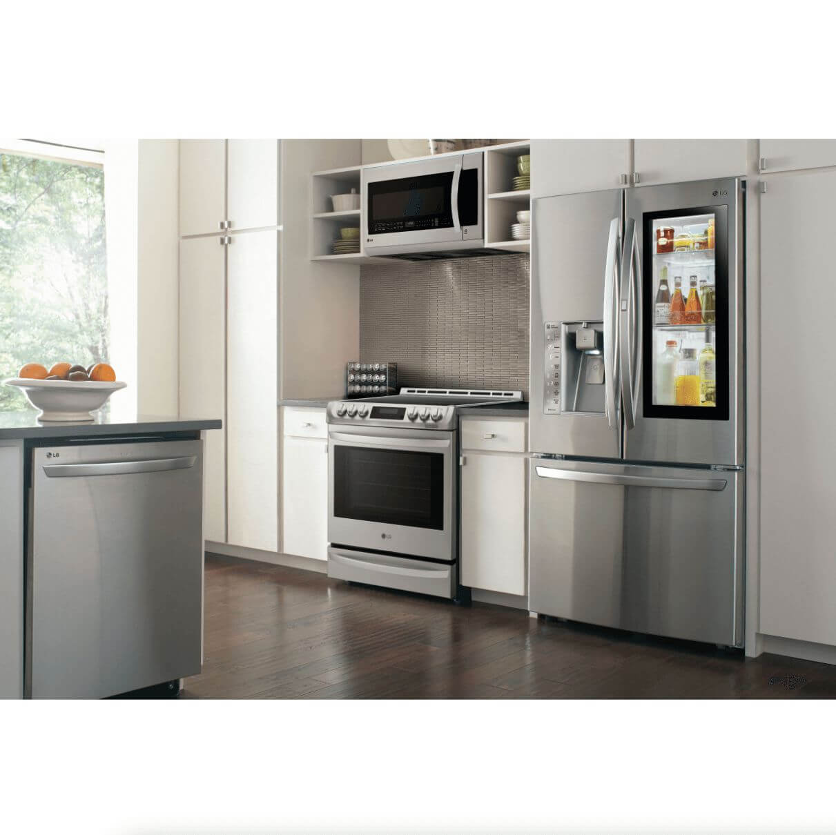 LG 30 Inch Electric Smart Induction Slide-In Range in Stainless Steel 6.3 Cu.Ft. (LSE4617ST)