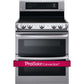 LG 30 Inch Freestanding Electric Range with Double Oven in Stainless Steel 7.3 Cu.Ft. (LDE4413ST)