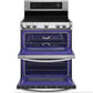 LG 30 Inch Freestanding Electric Range with Double Oven in Stainless Steel 7.3 Cu.Ft. (LDE4413ST)