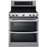 LG 30 Inch Freestanding Electric Range with Double Oven in Stainless Steel 7.3 Cu.Ft. (LDE4413ST)