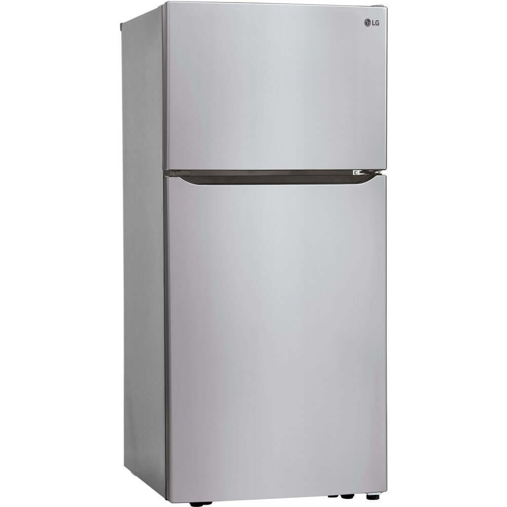 LG 30 Inch Refrigerator with Top-Mount Freezer in Stainless Steel 20 Cu. Ft. (LTCS20030S)