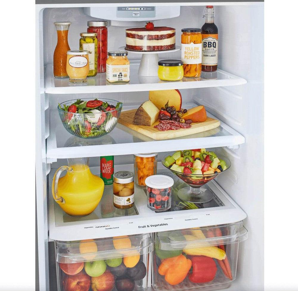 LG 30 Inch Refrigerator with Top-Mount Freezer in Stainless Steel 20 Cu. Ft. (LTCS20030S)