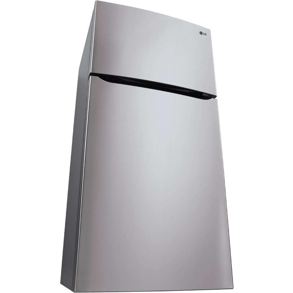 LG 30 Inch Refrigerator with Top-Mount Freezer in Stainless Steel 20 Cu. Ft. (LTCS20030S)