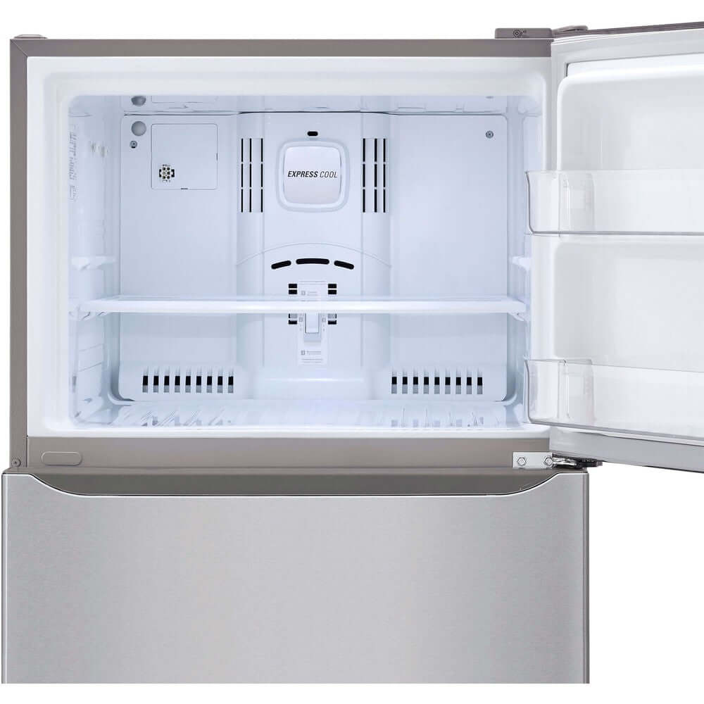 LG 30 Inch Top Mount Refrigerator in Stainless Steel 20 Cu. Ft. (LTCS20020S)