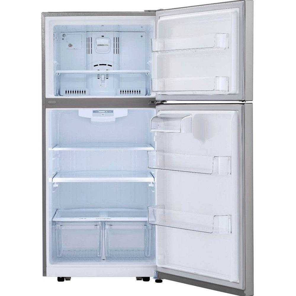 LG 30 Inch Top Mount Refrigerator in Stainless Steel 20 Cu. Ft. (LTCS20020S)