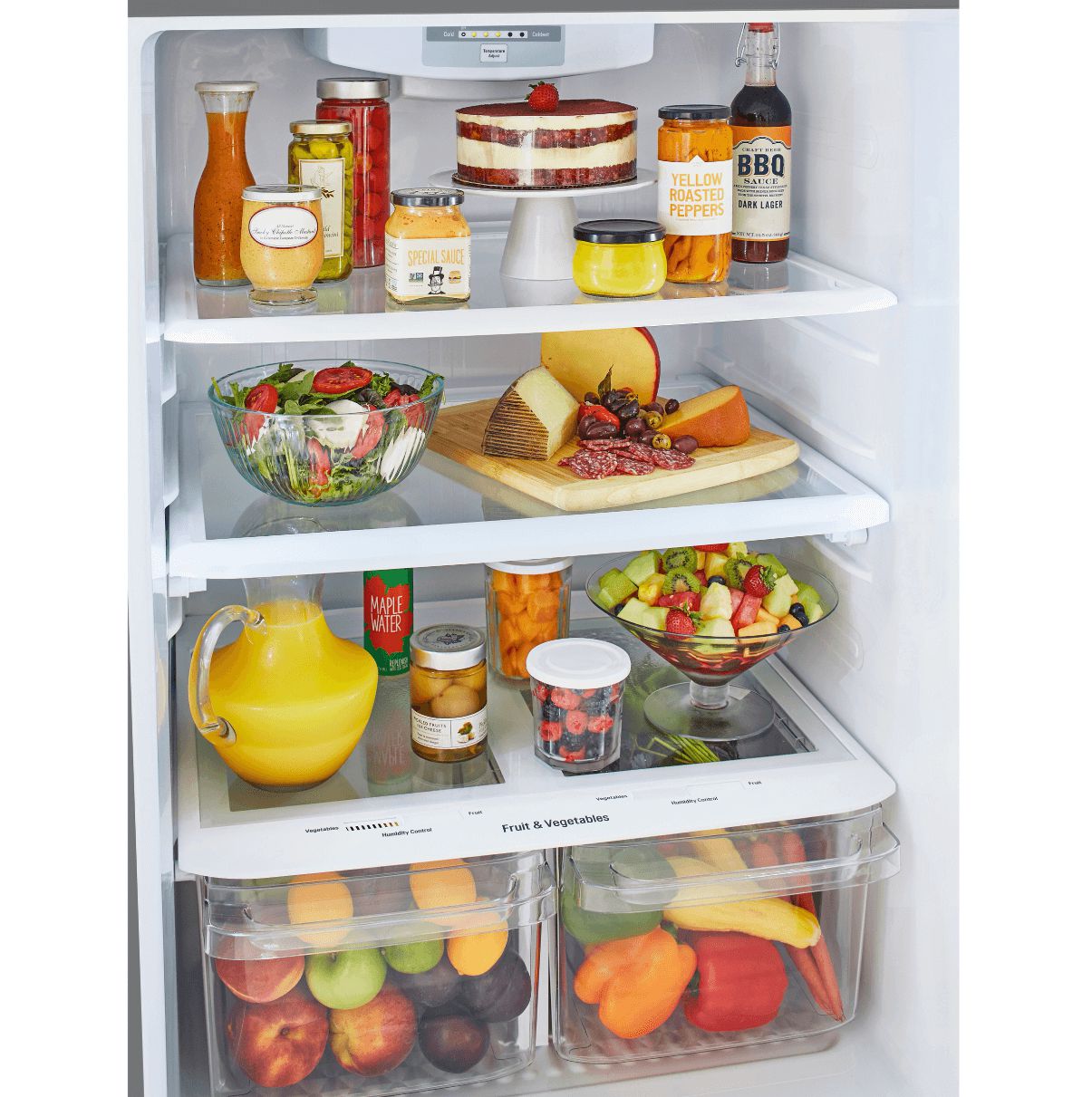LG 30 Inch Top Mount Refrigerator in Stainless Steel 20 Cu. Ft. (LTCS20020S)