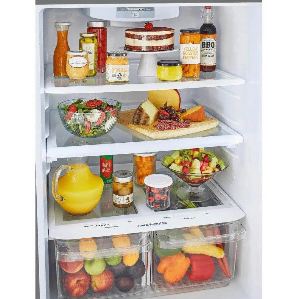 LG 30 Inch Top Mount Refrigerator in Stainless Steel 20 Cu. Ft. (LTCS20020S)