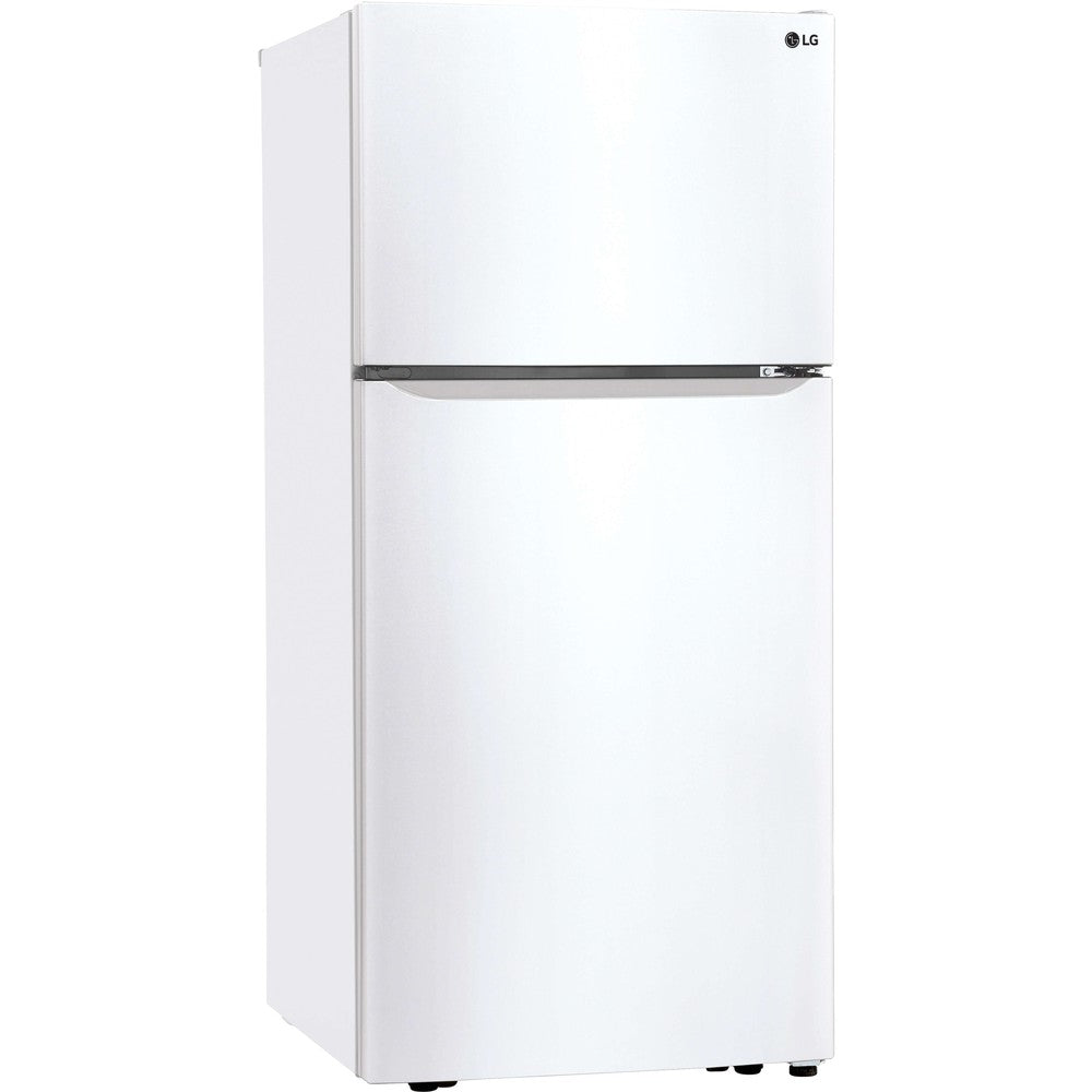 LG 30 Inch Top Mount Refrigerator in White 20 Cu. Ft. (LTCS20020W)