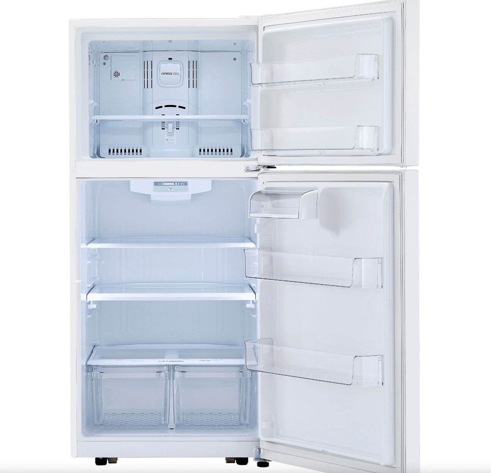 LG 30 Inch Top Mount Refrigerator in White 20 Cu. Ft. (LTCS20020W)