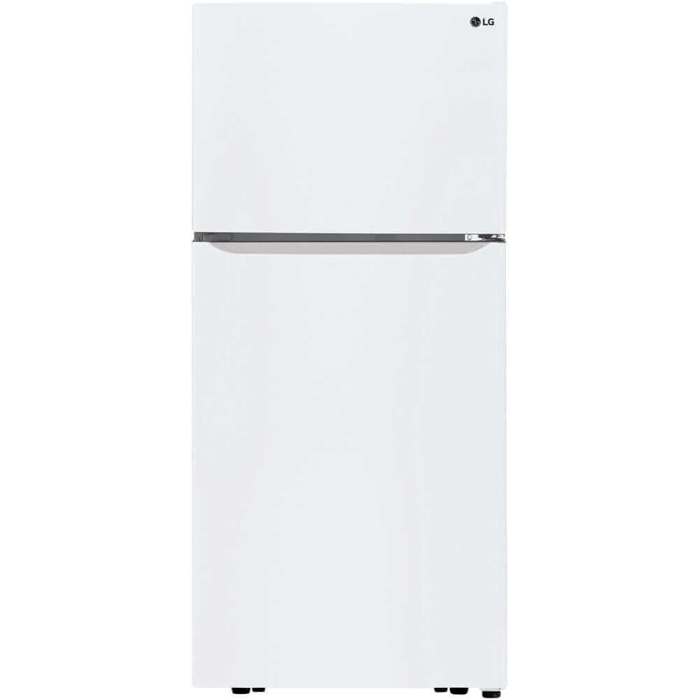 LG 30 Inch Top Mount Refrigerator in White 20 Cu. Ft. (LTCS20020W)