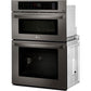 LG 30-in. Combination Wall Oven in Black Stainless Steel (LWC3063BD)
