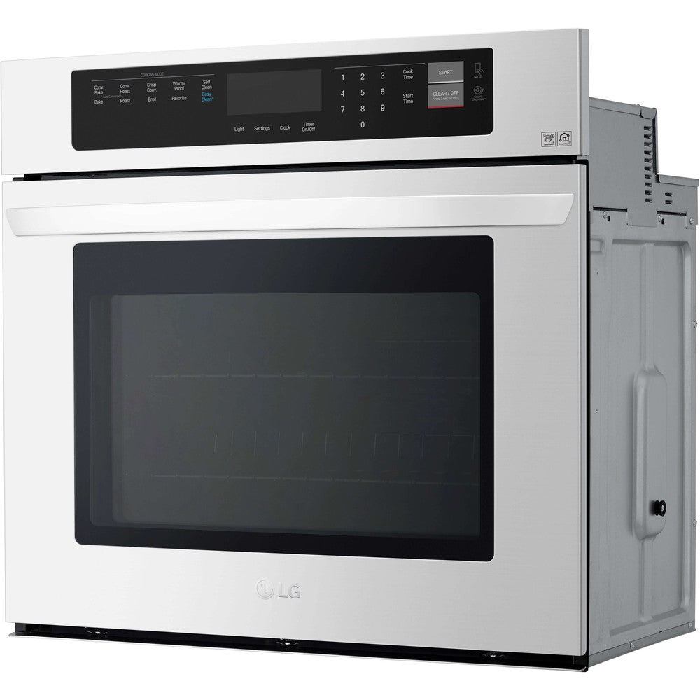 LG 30 in. Electric Single Wall Oven with True Convection in Stainless Steel (LWS3063ST)