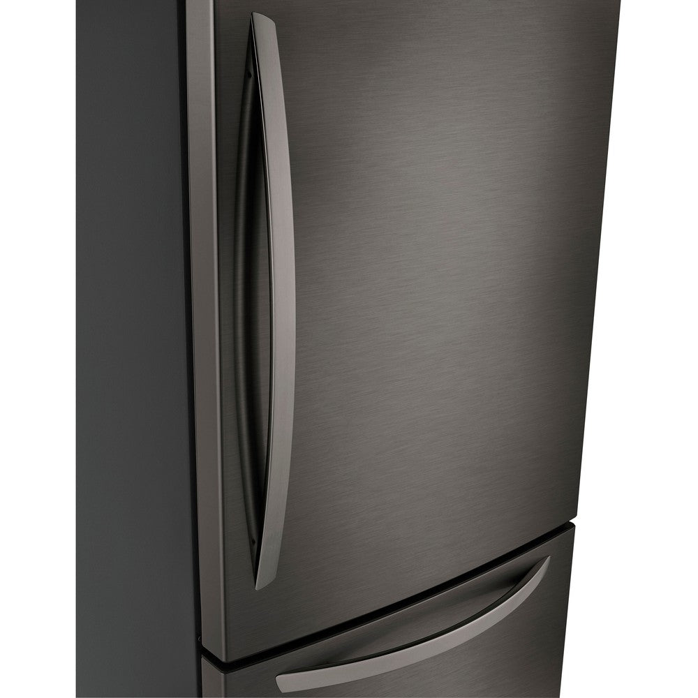 LG 33 Inch Bottom Freezer Refrigerator in Black Stainless Steel 26 Cu. Ft. (LRDCS2603D)