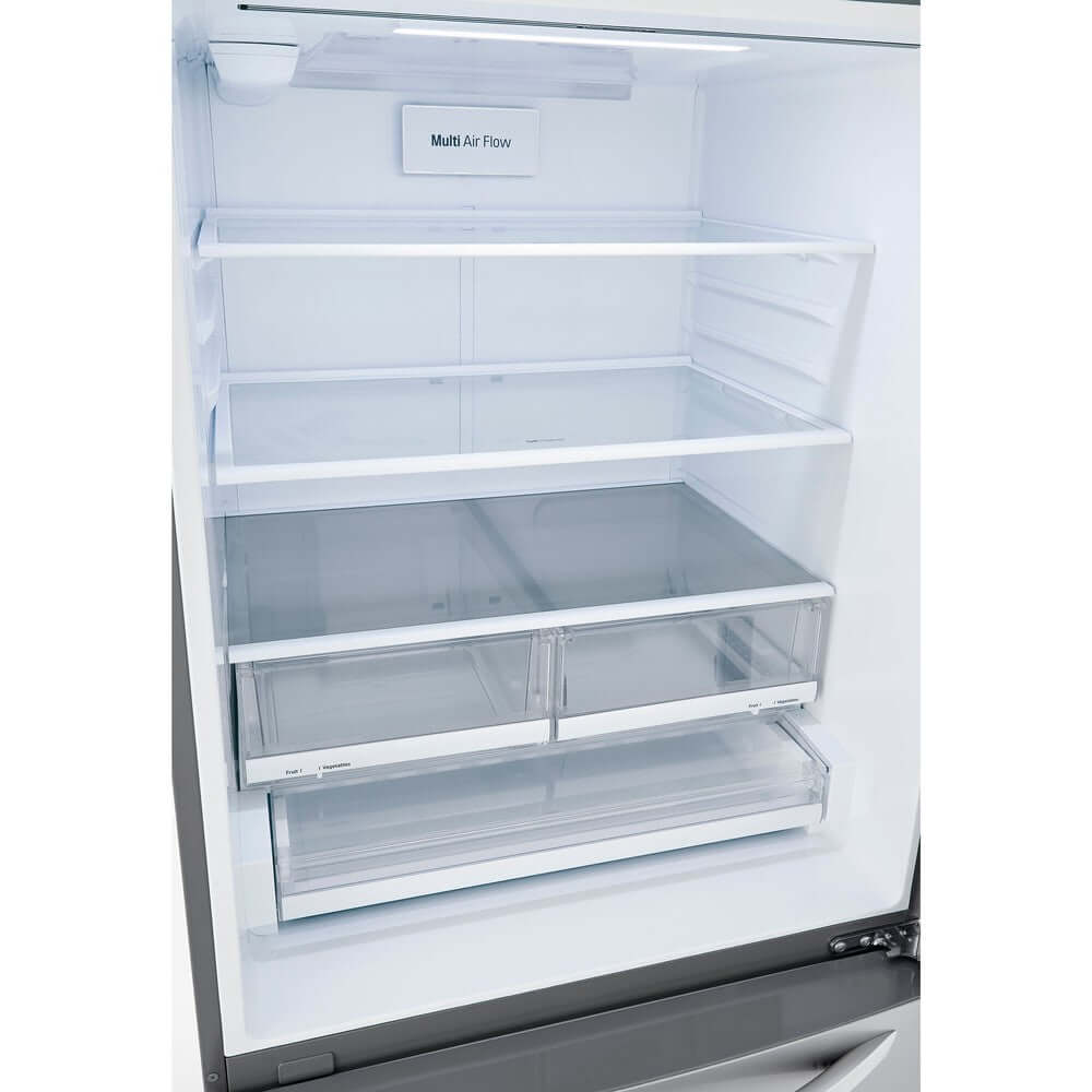 LG 33 Inch Bottom Freezer Refrigerator in Stainless Steel 26 Cu. Ft. (LRDCS2603S)