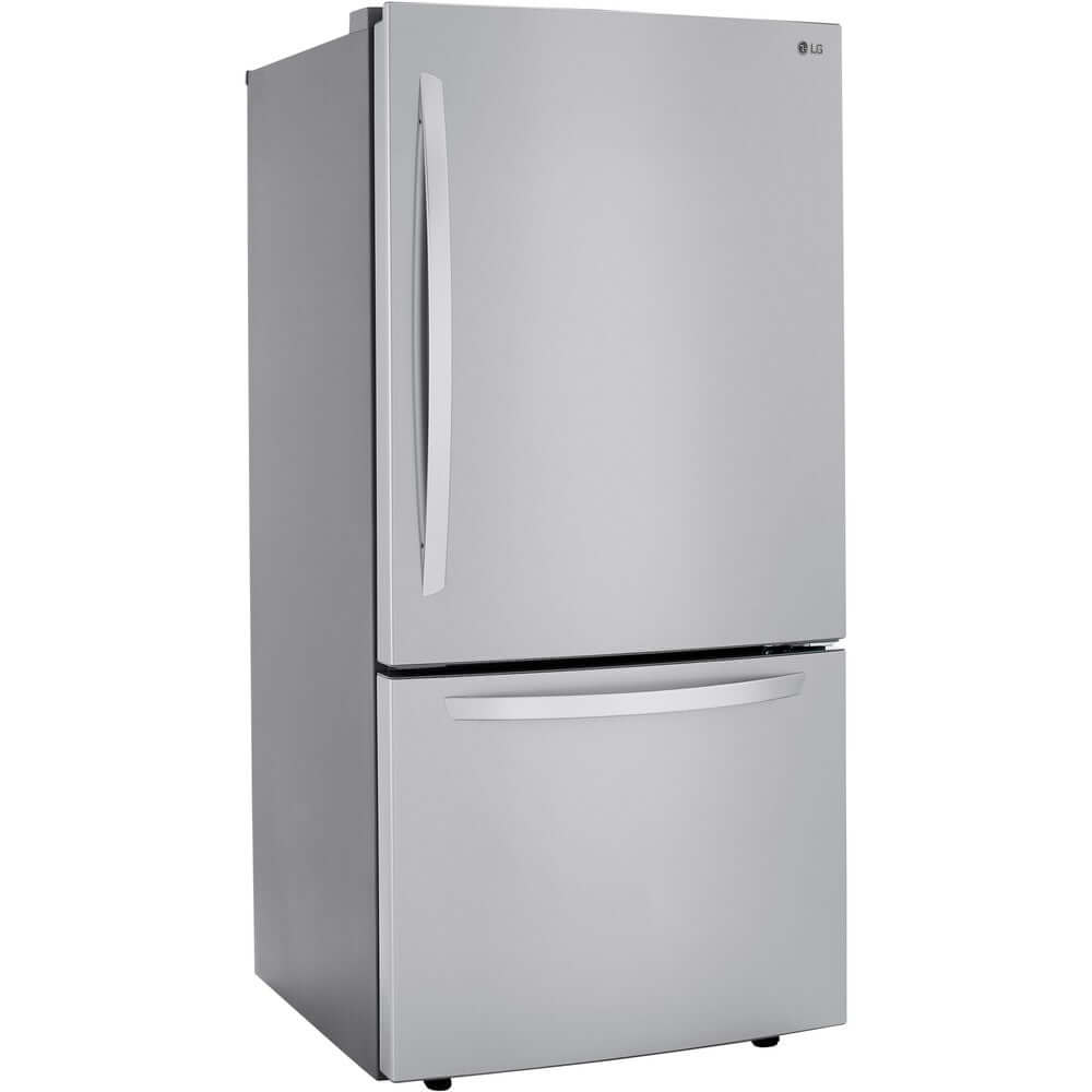 LG 33 Inch Bottom Freezer Refrigerator in Stainless Steel 26 Cu. Ft. (LRDCS2603S)